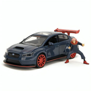 Auto Subaru WRX STI & Yuji Itadori Escala 1:24 - KATZER